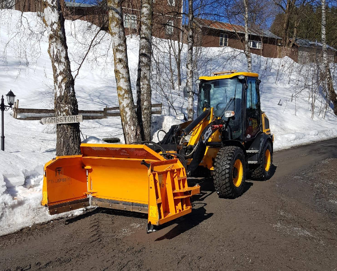 Skuffe, grus apparat